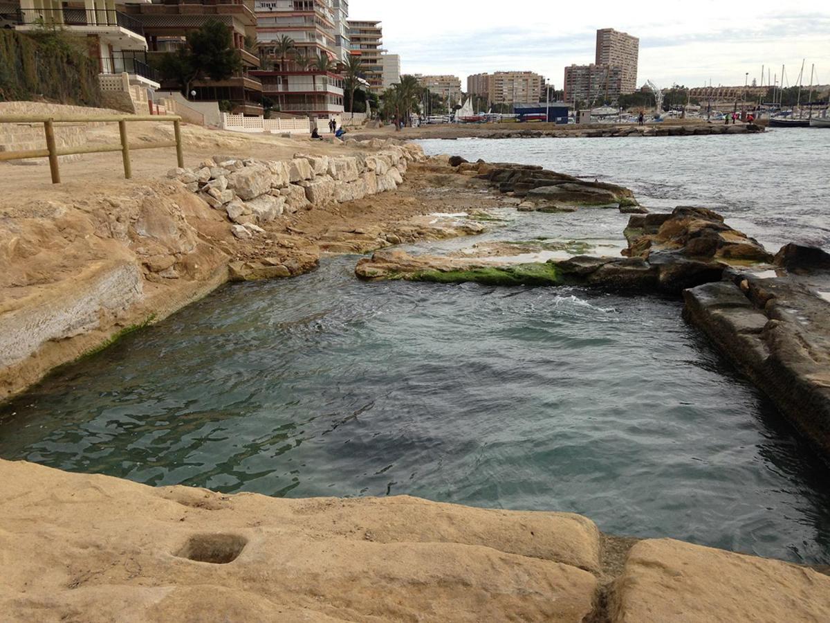 Very Lightful Apartment. Incredible Sea Views. Big Terrace, Swimming Pool. Ac. Very Close To Alicante City Center. Zewnętrze zdjęcie